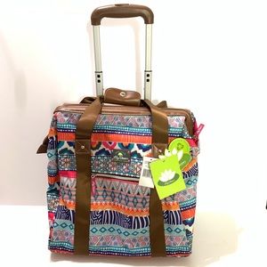 lily bloom under seat wheeled cabin totes